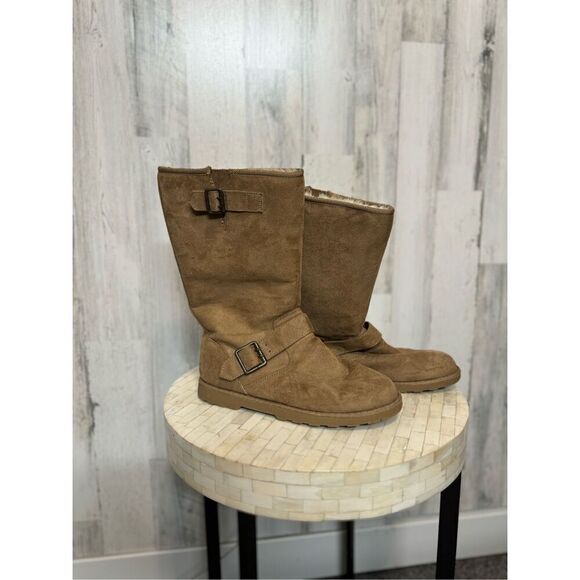 Brown boots size 10 - Picture 1 of 7